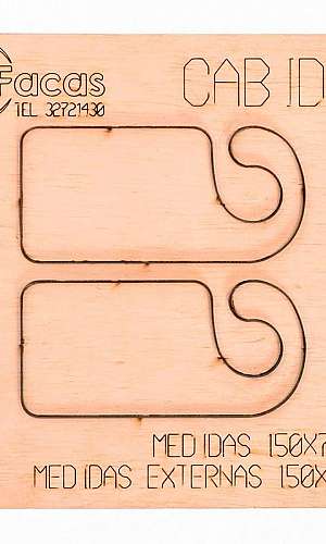 Facas de corte e vinco para clichês Facas de corte e vinco para clichês